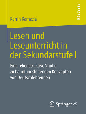 cover image of Lesen und Leseunterricht in der Sekundarstufe I